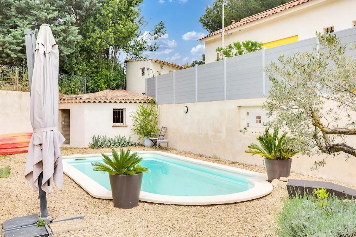 Le Paradis Bleu Maison Piscine Martigues