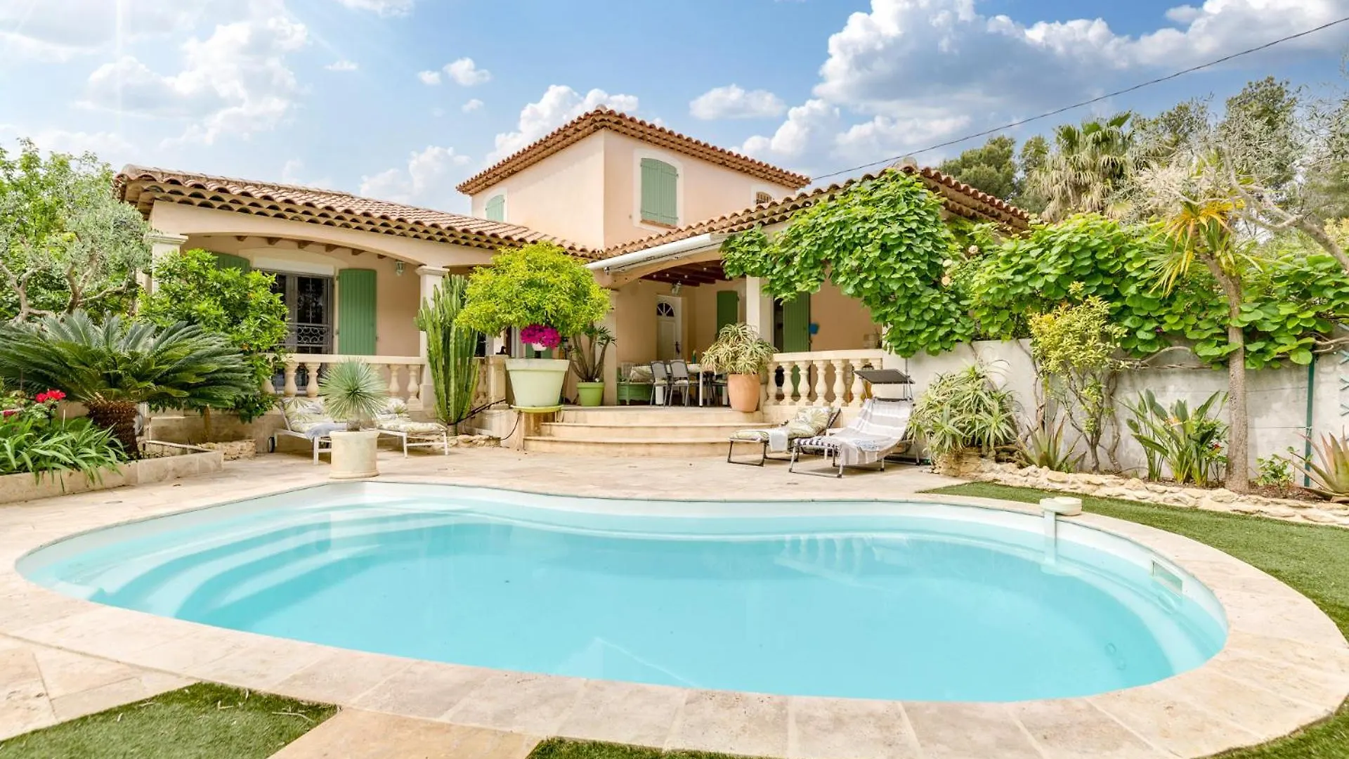 Le Paradis Bleu Maison Piscine Martigues Villa